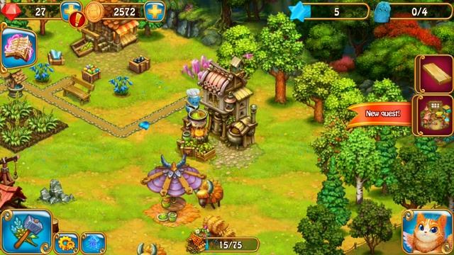 [Android] Charm Farm: Village Games. Magic Forest Adventure. - Nevosoft Inc
