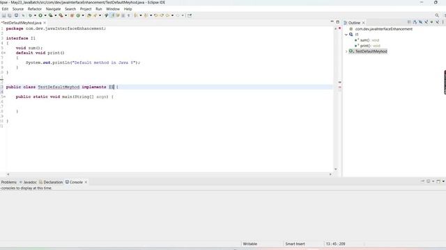 #java #javaprogramming #jdk1.8 Interface Enhancement in Java 8 смотреть онлайн