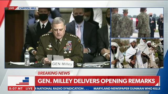 General Milley testifies on China phone call, Afghanistan withdrawal смотреть онлайн