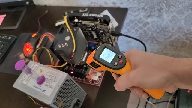 X99H v1.41 (D4) + Xeon 2670v3, OCCT VRM TEMP смотреть онлайн