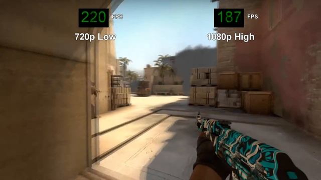 Nvidia GeForce GTX 960 -- Intel Core i3-6100 -- Counter Strike Global Offensive CS:GO Benchmark смотреть онлайн