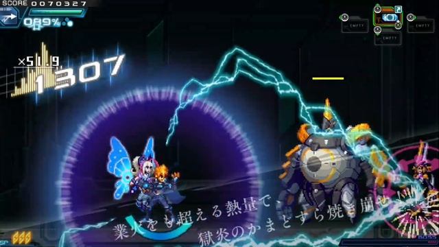Azure Striker Gunvolt 2(Gunvolt) All Bosses No Damage смотреть онлайн