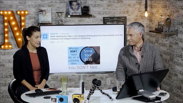 Tony & Chelsea LIVE: HDR Photo Reviews, Z Camera E1, Nikon D5, Polaroids! смотреть онлайн