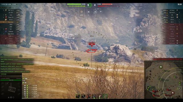 WoT Replays - Bat.-Châtillon Bourrasque - Степи смотреть онлайн