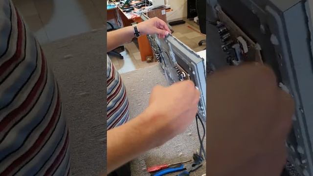 Замена подсветки на Samsung UE32F4000AW смотреть онлайн
