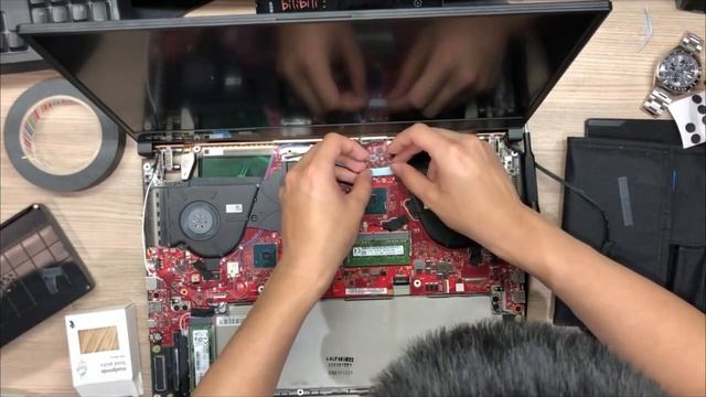 【ROG ZEPHYRUS S Plus】Asus GX701GX Repaste + Modification 冰刃3SP换硅脂+改造 смотреть онлайн