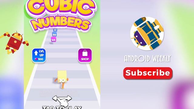 Cubic Numbers 3D - Numberblock Run (Math Games) смотреть онлайн