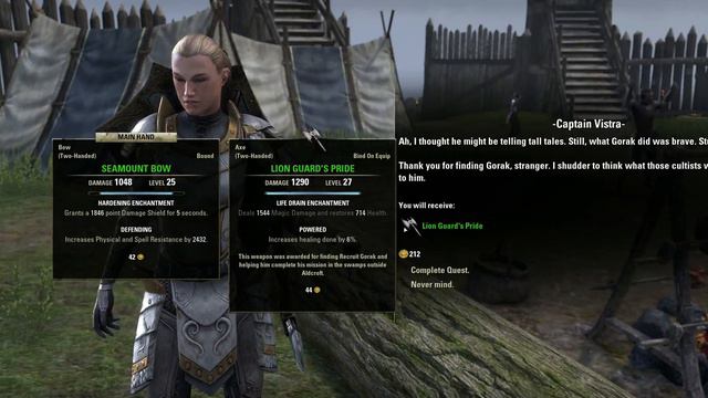 Daggerfall Covenant Part 10 Aldcroft | The Elder Scrolls Online - Red Guard Warden смотреть онлайн