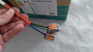 Показываю как правильно подключить внутренний блок сплит-системы к электрической сети