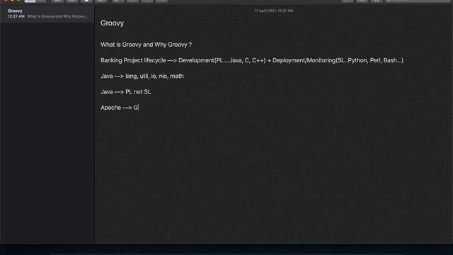 Groovy Introduction смотреть онлайн