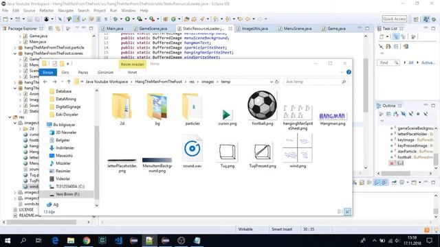 Java Game Programming - HangMan Part-23 (OptionsScreen) смотреть онлайн