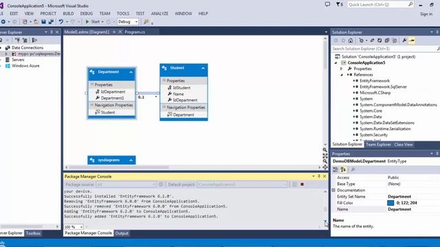 Database First Approach - Entity Framework смотреть онлайн
