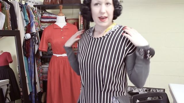 1920's style dress thrift store REFASHION - Thrift to Vintage EP5 -- 1920's costume смотреть онлайн