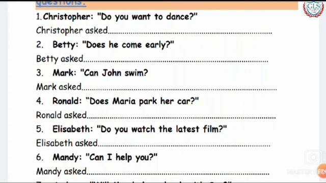 English Prim. 5 Reported Speech ( Question) Second Term Sixth Week смотреть онлайн