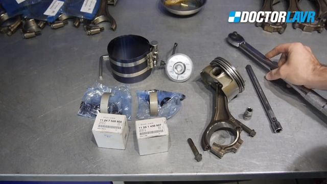BMW engine N62 V8 Assembly instruction. Part 1 смотреть онлайн