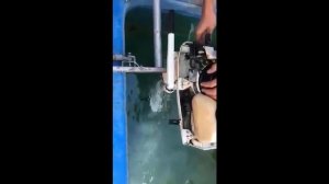 JOHNSON 3.5 HP OUTBOARD MOTOR PUESTA EN MARCHA !!