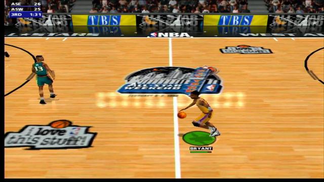Playing NBA Live 99 on 3dfx Voodoo 2 SLI смотреть онлайн