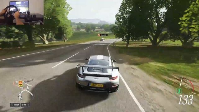 Porsche Gt2 Rs 2018 - Forza Horizon 4 | Logtiech G27