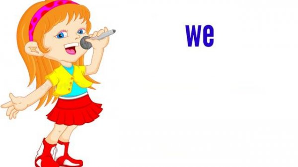 verb to be song / kids song