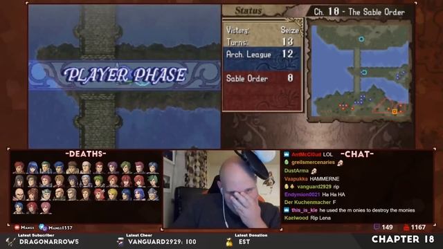 Fire Emblem Shadow Dragon Ironman Death Compilation смотреть онлайн