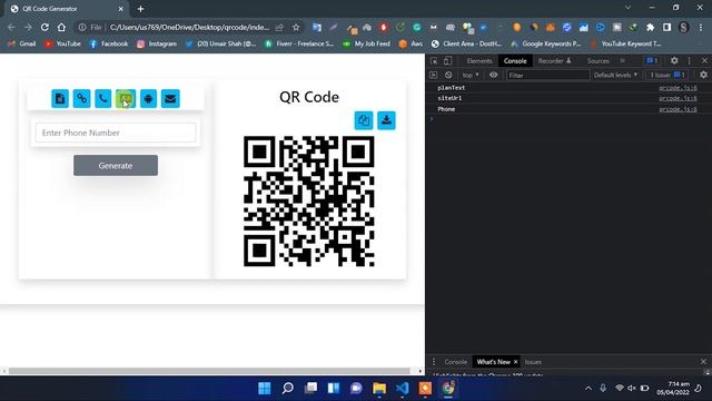 Fix Multiple QR code Image Rendering Issue - QR Code Generator For Web and APP смотреть онлайн