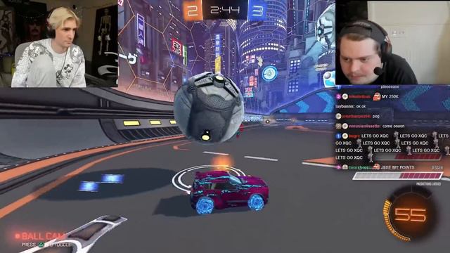 XQC & JESSE ARE IMPROVING AT ROCKET LEAGUE #17