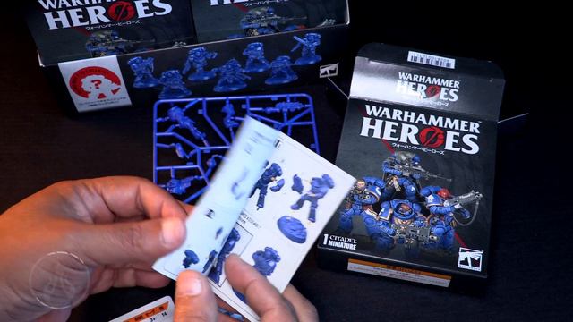 Unboxing Warhammer Heroes Series 4 Warhammer 40,000 blind buy boxes #warhammer40k смотреть онлайн