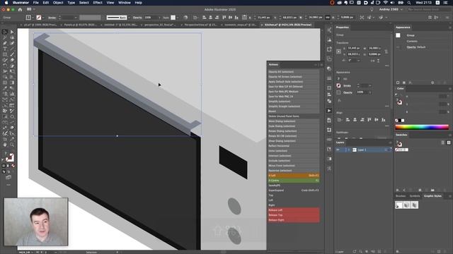 Adobe Illustrator. Продвинутый уровень. Создание графики в изометрии. Андрей Козьяков смотреть онлайн