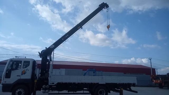 Манипулятор Hiab 190 на шасси DAEWOO NOVUS 2017 г. смотреть онлайн