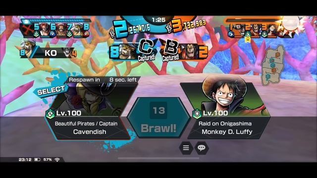6* Beautiful Pirates CAVENDISH(Fun to play) SS League Gameplay | One Piece Bounty Rush смотреть онлайн