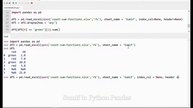 Excel and Python Pandas Sumif смотреть онлайн