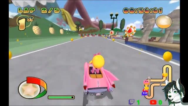 Pac Man Racing! смотреть онлайн