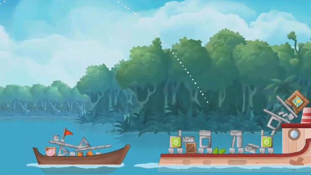 Angry Birds Rio Level 14 Blossom River Walkthrough 3 Star смотреть онлайн