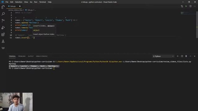 Python Tutorial for Beginners #05 - Lists Pt. 1 смотреть онлайн