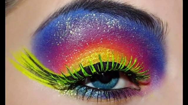 Очень красивый макияж глаз смотреть онлайн