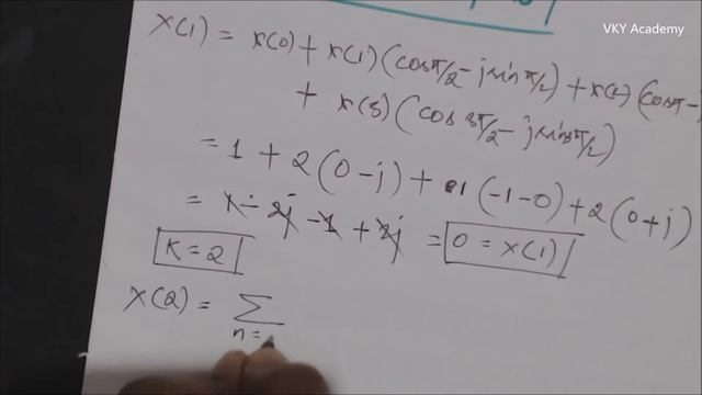 Lecture-2 : Compute 4 point DFT of a given discrete time sequence (Discrete Fourier Transform) смотреть онлайн