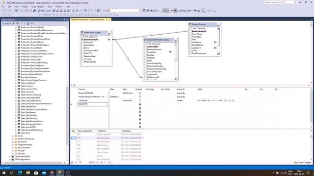 Query data from SQL Server with no SQL coding смотреть онлайн