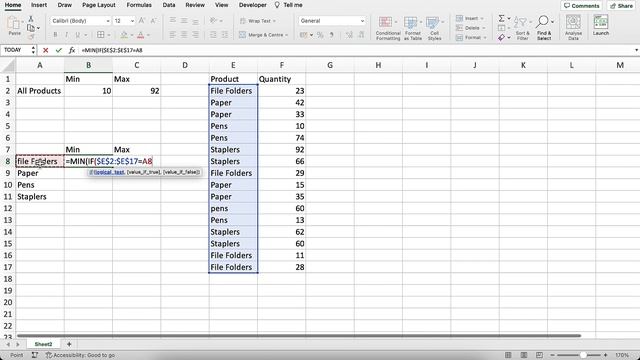 Excel Magic: Discovering MIN IF and MAX IF for Data Analysis смотреть онлайн