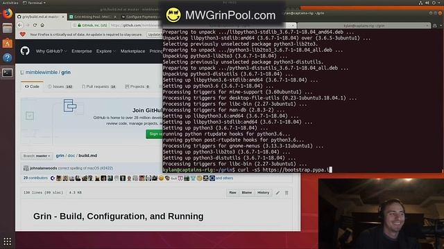 Using GRIN Payment Scripts and Transaction Slates on Ubuntu смотреть онлайн