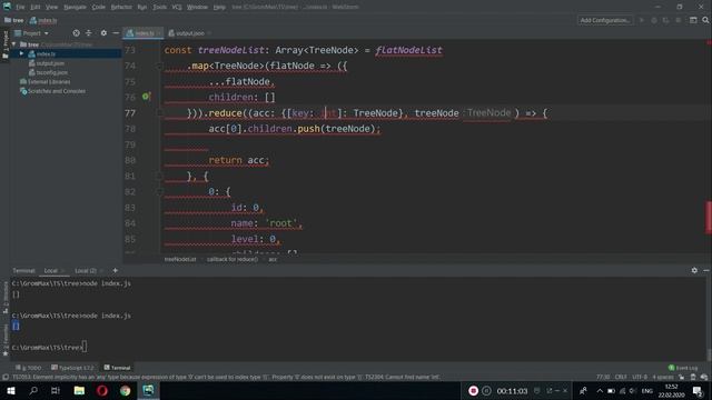 JavaScript практика. Маппинг данных на js смотреть онлайн