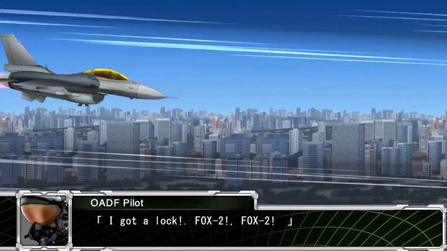 SRW ST Ace Combat 3D: Cross Rumble Battle Demo смотреть онлайн