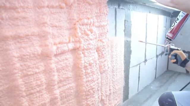 Напыляемый утеплитель 'Polynor' Мастер класс по нанесению смотреть онлайн