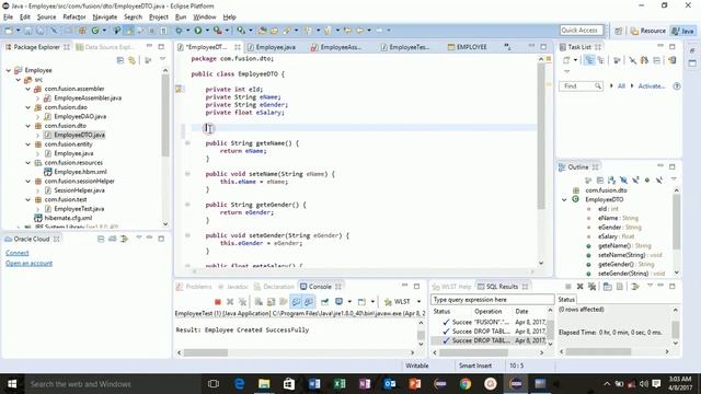 Lesson 21 (Hibernate for Beginners) Convert EmployeeDTO Class to Entity смотреть онлайн