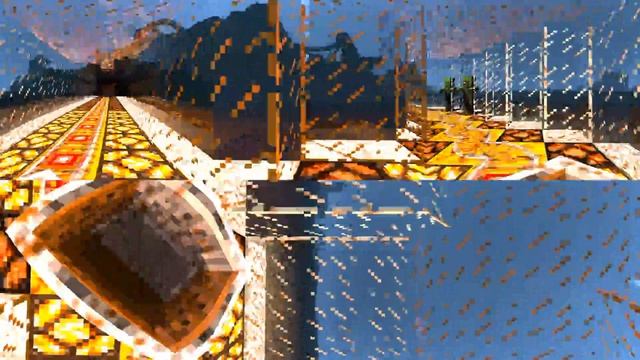 Mountain Roller Coaster in 360° - Minecraft [VR] 4K 60FPS Video смотреть онлайн