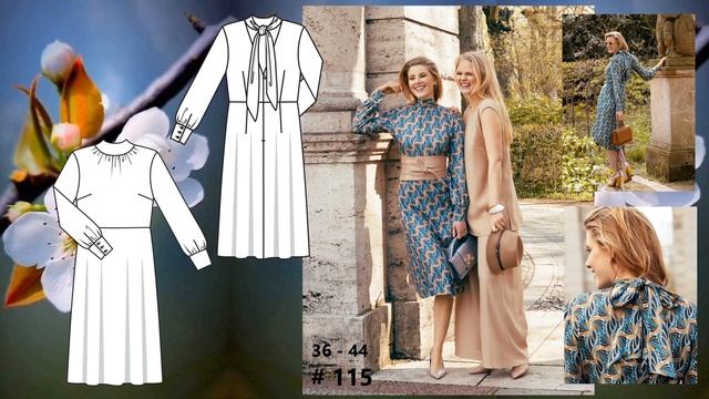 Burda 9/2023 технические рисунки Burda Style журнал Бурда обзор