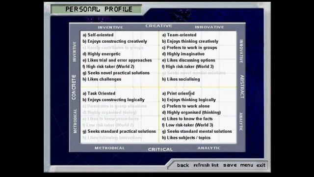 Learning & Careers Profiling System смотреть онлайн