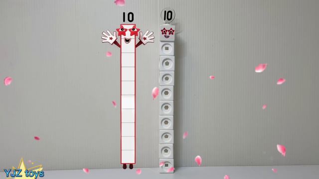 Making Numberblocks count down 200 to 0 and 1 to 100 200 from MathLink Cubes смотреть онлайн