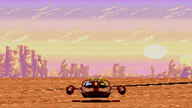 SEGA MEGA DRIVE - Super Star Wars Line Scrolling Effect (TEST) смотреть онлайн