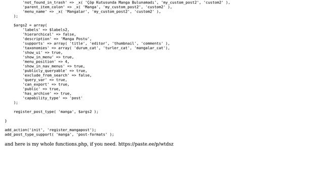 Wordpress: Admin panel search doesn't work for a specific custom post type смотреть онлайн