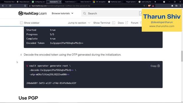 18 ways to ATTACK a vault server | Hashicorp ,Secure Vault Server Production hardening | Tharun Shi смотреть онлайн